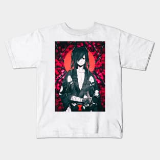 Dororo ronin samurai Kids T-Shirt